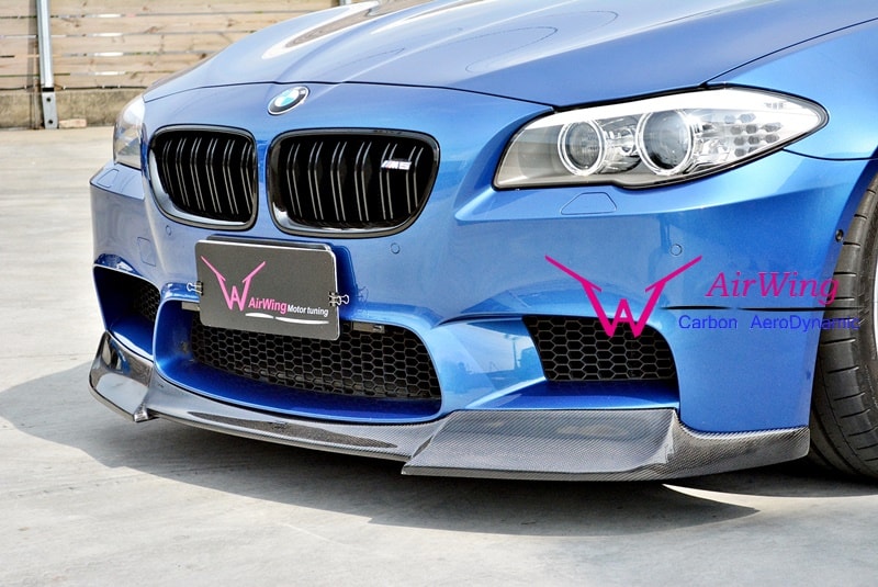 BMW F10 M5 AirWing carbon front lip 01